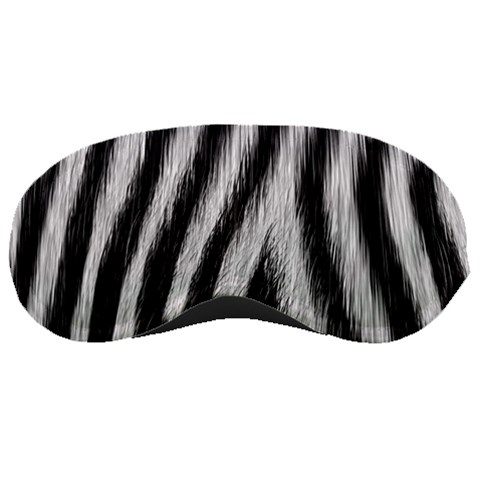 Zebra Texture, Zebra Wool, White Black Background Sleep Mask from ArtsNow.com Front