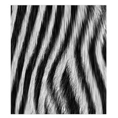 Zebra Texture, Zebra Wool, White Black Background Duvet Cover Double Side (King Size) from ArtsNow.com Front