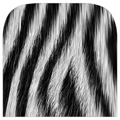 Zebra Texture, Zebra Wool, White Black Background Toiletries Pouch from ArtsNow.com Cover