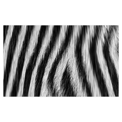 Zebra Texture, Zebra Wool, White Black Background Kids  Hooded Rain Ponchos from ArtsNow.com Pocket Cover