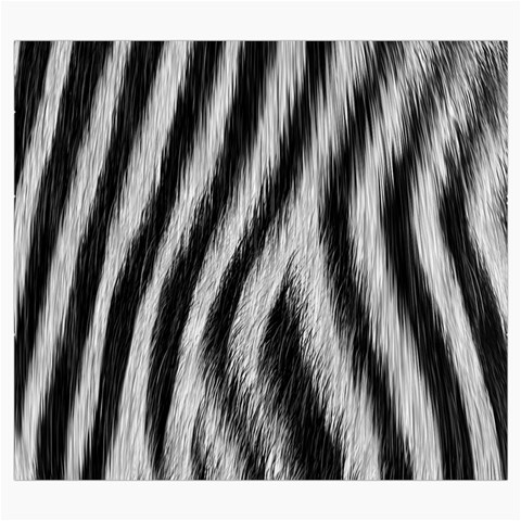 Zebra Texture, Zebra Wool, White Black Background Roll Up Canvas Pencil Holder (S) from ArtsNow.com Front