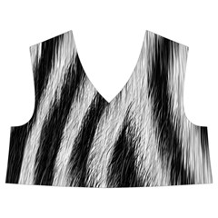 Zebra Texture, Zebra Wool, White Black Background Kids  Midi Sailor Dress from ArtsNow.com Front Top