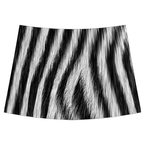 Zebra Texture, Zebra Wool, White Black Background Kids  Midi Sailor Dress from ArtsNow.com Back Skirt