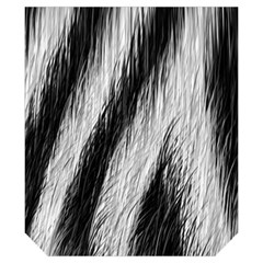 Zebra Texture, Zebra Wool, White Black Background Kids  Long Sleeve Velvet Lounge Robe from ArtsNow.com Pocket Left