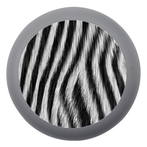 Zebra Texture, Zebra Wool, White Black Background Dento Box with Mirror from ArtsNow.com Front