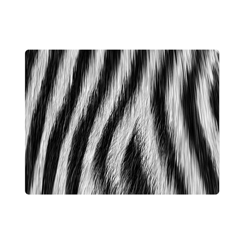 Zebra Texture, Zebra Wool, White Black Background Premium Plush Fleece Blanket (Mini) from ArtsNow.com 35 x27  Blanket Front