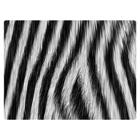 Zebra Texture, Zebra Wool, White Black Background Two Sides Premium Plush Fleece Blanket (Baby Size) from ArtsNow.com 40 x30  Blanket Front