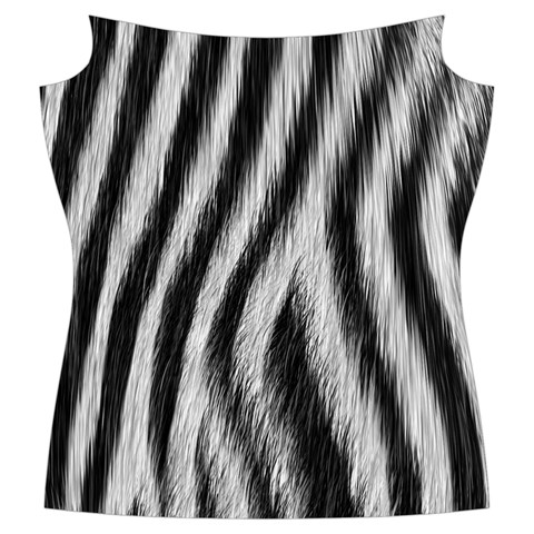 Zebra Texture, Zebra Wool, White Black Background Women s Cut Out Long Sleeve T Front