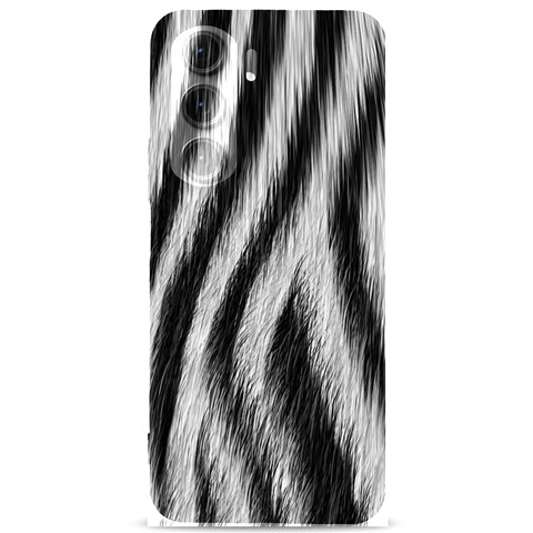 Zebra Texture, Zebra Wool, White Black Background Samsung Galaxy S24 Plus 6.7 Inch Black TPU UV Case from ArtsNow.com Front