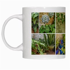 Garden Sanctuary Photo Collage Print White Mug from ArtsNow.com Left