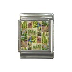 Garden Sanctuary Photo Collage Print Italian Charm (13mm)