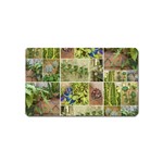 Garden Sanctuary Photo Collage Print Magnet (Name Card)