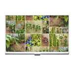 Garden Sanctuary Photo Collage Print Business Card Holder