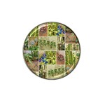 Garden Sanctuary Photo Collage Print Hat Clip Ball Marker