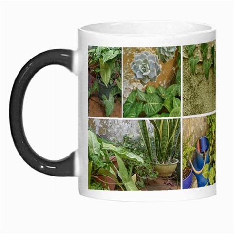 Garden Sanctuary Photo Collage Print Morph Mug from ArtsNow.com Left