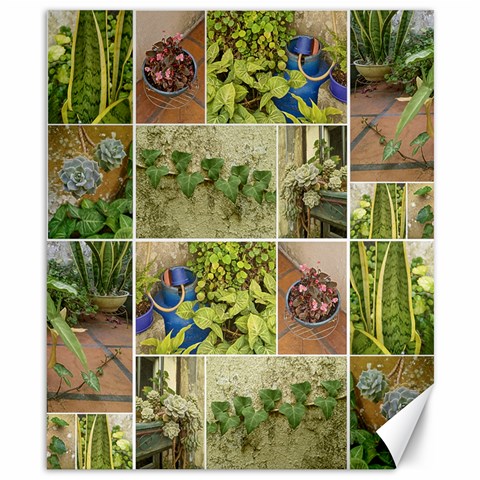 Garden Sanctuary Photo Collage Print Canvas 8  x 10  from ArtsNow.com 8.15 x9.66  Canvas - 1