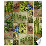 Garden Sanctuary Photo Collage Print Canvas 8  x 10 