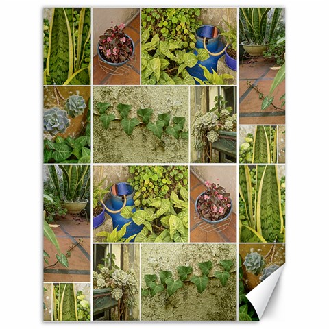 Garden Sanctuary Photo Collage Print Canvas 18  x 24  from ArtsNow.com 17.8 x23.08  Canvas - 1