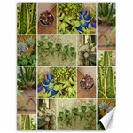 Garden Sanctuary Photo Collage Print Canvas 18  x 24 