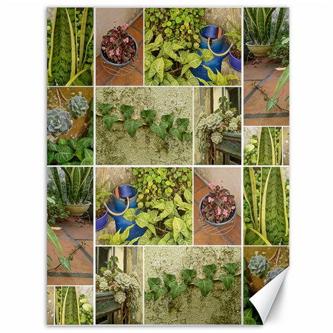 Garden Sanctuary Photo Collage Print Canvas 36  x 48  from ArtsNow.com 35.26 x46.15  Canvas - 1