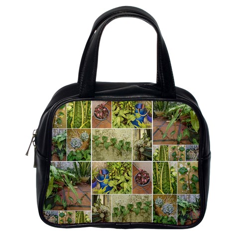 Garden Sanctuary Photo Collage Print Classic Handbag (Two Sides) from ArtsNow.com Back