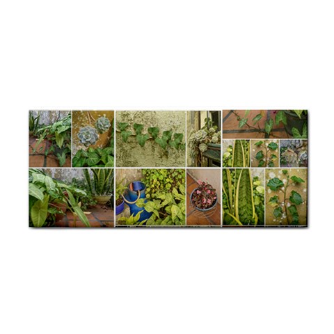 Garden Sanctuary Photo Collage Print Hand Towel from ArtsNow.com Front