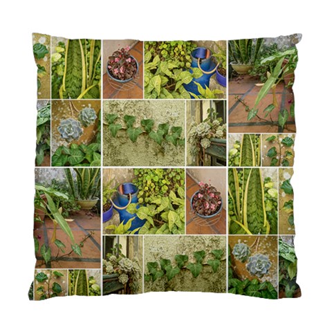 Garden Sanctuary Photo Collage Print Standard Cushion Case (Two Sides) from ArtsNow.com Front