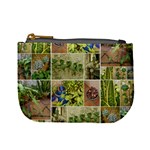 Garden Sanctuary Photo Collage Print Mini Coin Purse