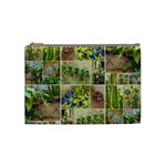 Garden Sanctuary Photo Collage Print Cosmetic Bag (Medium)