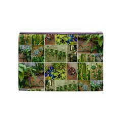 Garden Sanctuary Photo Collage Print Cosmetic Bag (Medium) from ArtsNow.com Back