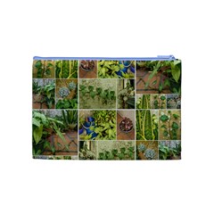 Garden Sanctuary Photo Collage Print Cosmetic Bag (Medium) from ArtsNow.com Back