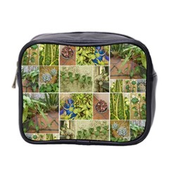 Garden Sanctuary Photo Collage Print Mini Toiletries Bag (Two Sides) from ArtsNow.com Front