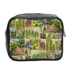 Garden Sanctuary Photo Collage Print Mini Toiletries Bag (Two Sides) from ArtsNow.com Back