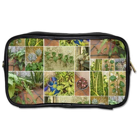 Garden Sanctuary Photo Collage Print Toiletries Bag (One Side) from ArtsNow.com Front