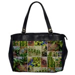 Garden Sanctuary Photo Collage Print Oversize Office Handbag