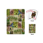 Garden Sanctuary Photo Collage Print Playing Cards Single Design (Mini)