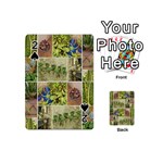 Garden Sanctuary Photo Collage Print Playing Cards 54 Designs (Mini)