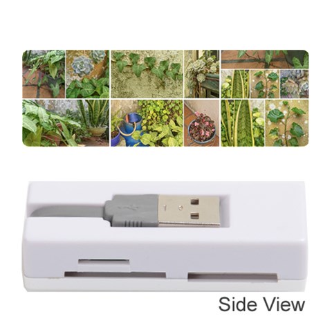 Garden Sanctuary Photo Collage Print Memory Card Reader (Stick) from ArtsNow.com Front