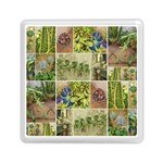 Garden Sanctuary Photo Collage Print Memory Card Reader (Square)