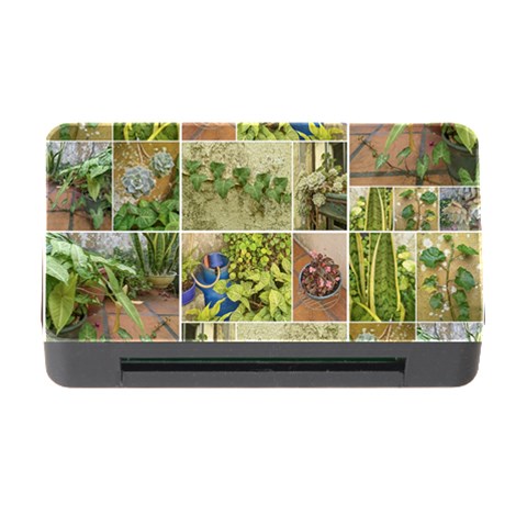 Garden Sanctuary Photo Collage Print Memory Card Reader with CF from ArtsNow.com Front