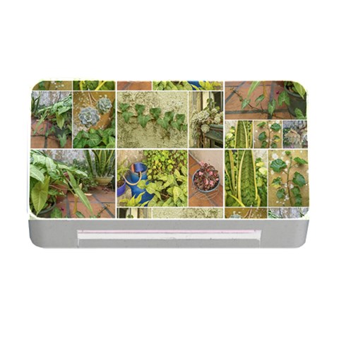 Garden Sanctuary Photo Collage Print Memory Card Reader with CF from ArtsNow.com Front