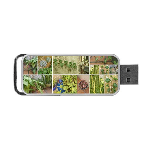 Garden Sanctuary Photo Collage Print Portable USB Flash (One Side) from ArtsNow.com Front