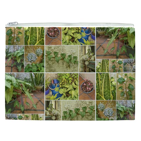 Garden Sanctuary Photo Collage Print Cosmetic Bag (XXL) from ArtsNow.com Front