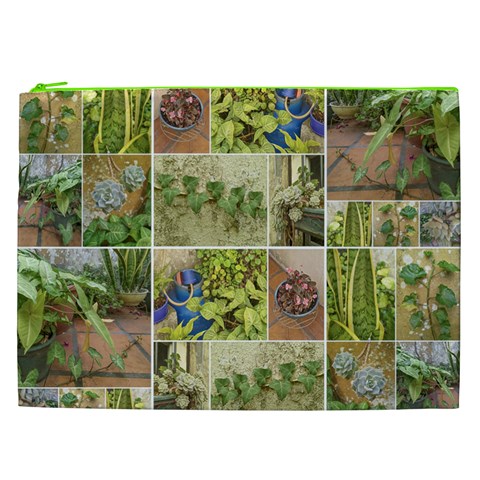 Garden Sanctuary Photo Collage Print Cosmetic Bag (XXL) from ArtsNow.com Front