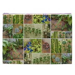 Garden Sanctuary Photo Collage Print Cosmetic Bag (XXL) from ArtsNow.com Front