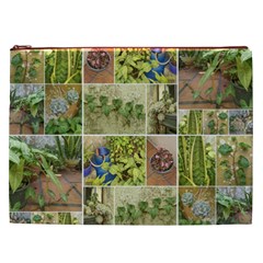 Garden Sanctuary Photo Collage Print Cosmetic Bag (XXL) from ArtsNow.com Front