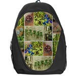 Garden Sanctuary Photo Collage Print Backpack Bag