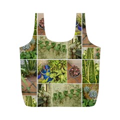 Garden Sanctuary Photo Collage Print Full Print Recycle Bag (M) from ArtsNow.com Front