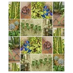 Garden Sanctuary Photo Collage Print Drawstring Bag (Small)