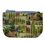 Garden Sanctuary Photo Collage Print Large Coin Purse